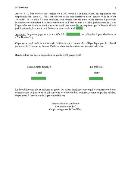 Avocat en droit des étrangers à Nice : annulation d’une interdiction de retour sur le territoire français (IRTF)